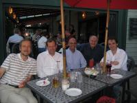 2008 09 - visit of Reinhard Gotzhein and Mohamed Erradi in Ottawa (with Luigi Logrippo and Guy Vincent Jourdan in a restaurant).jpg 7.4K